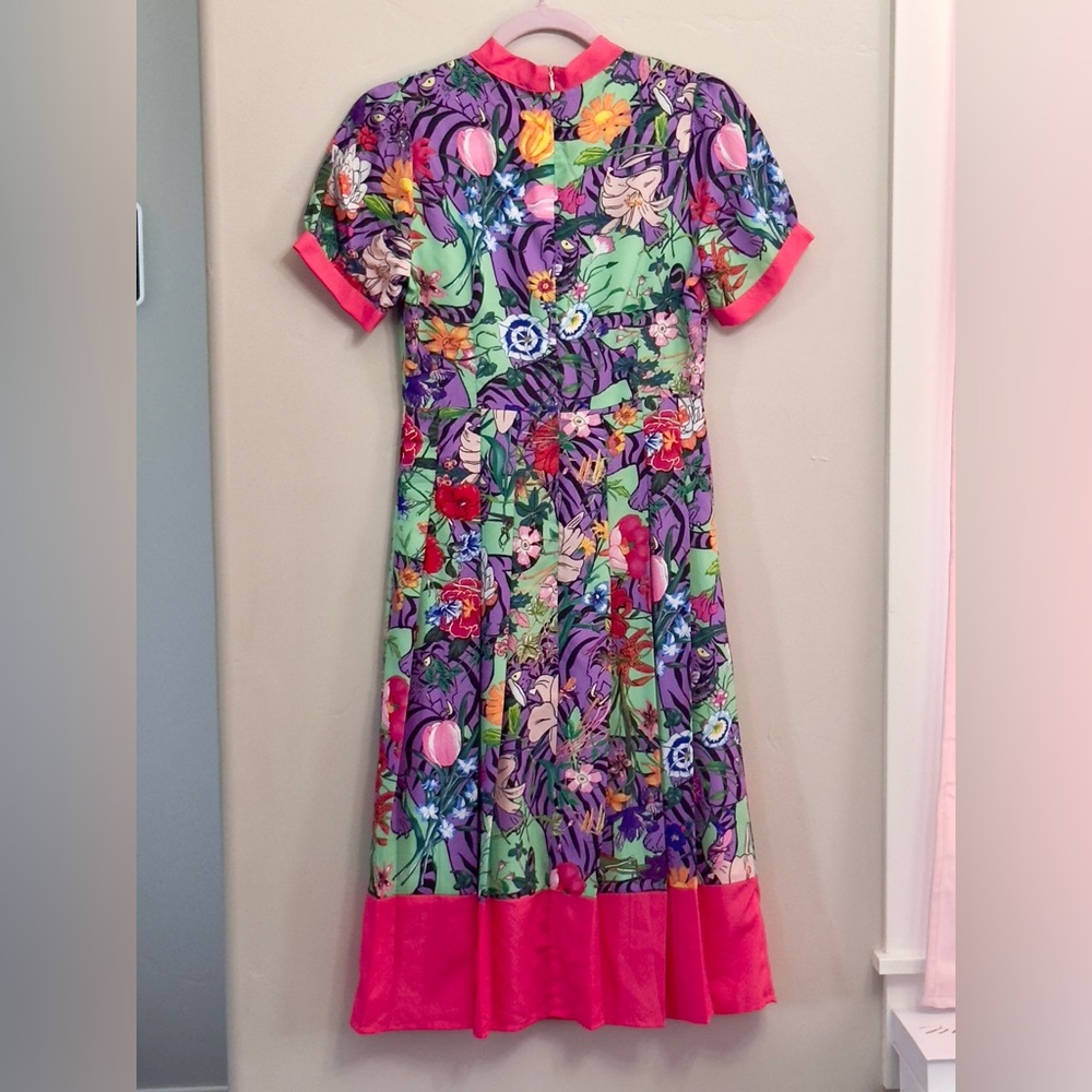 Not Gucci Floral Dress - Picture 2 of 6